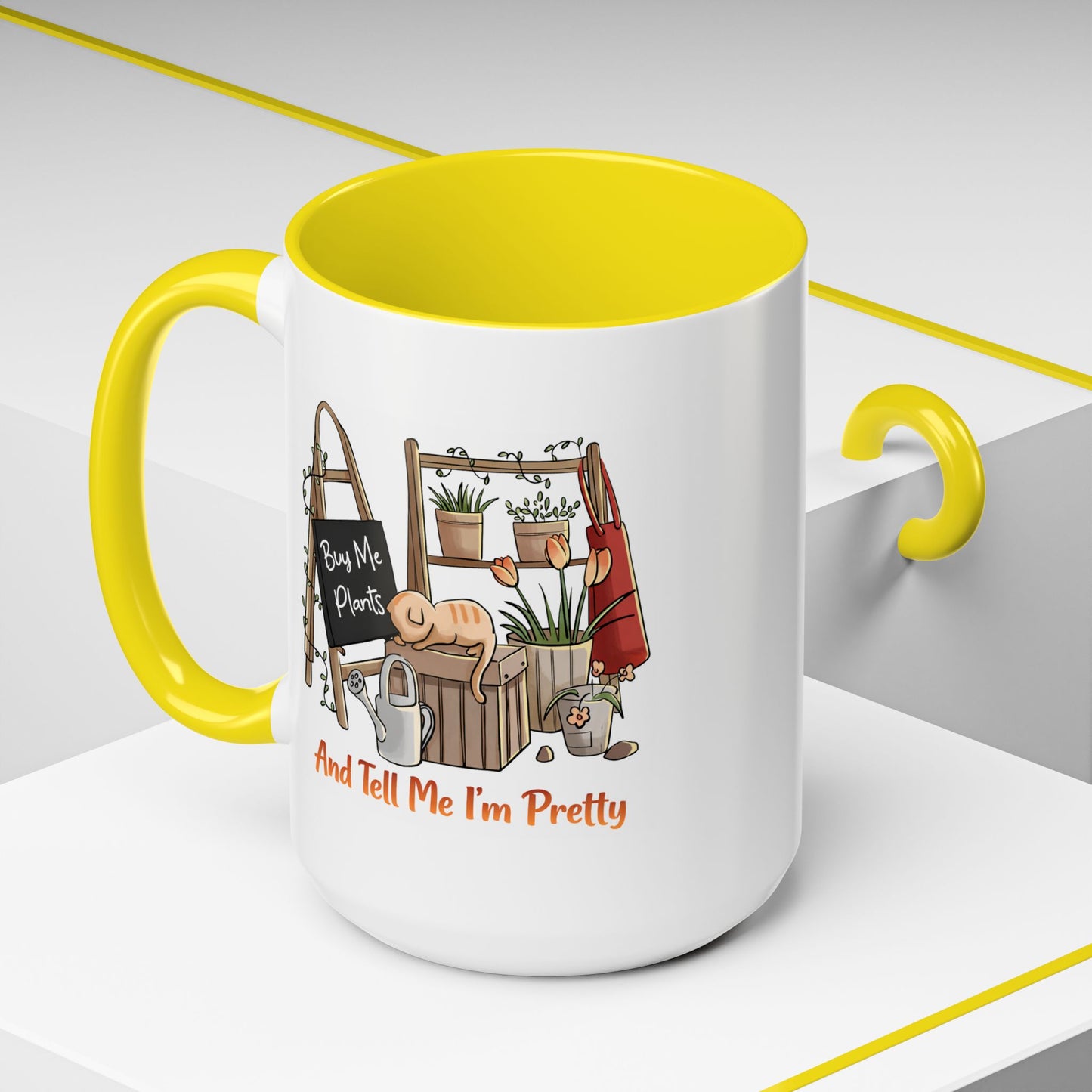 Humor Mug - Buy Me Plants