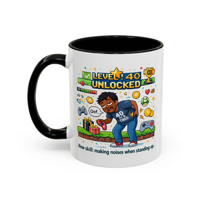 Birthday Mug - Level 40 Unlocked