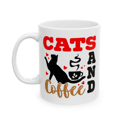 Animal Mug - Cats and Coffee