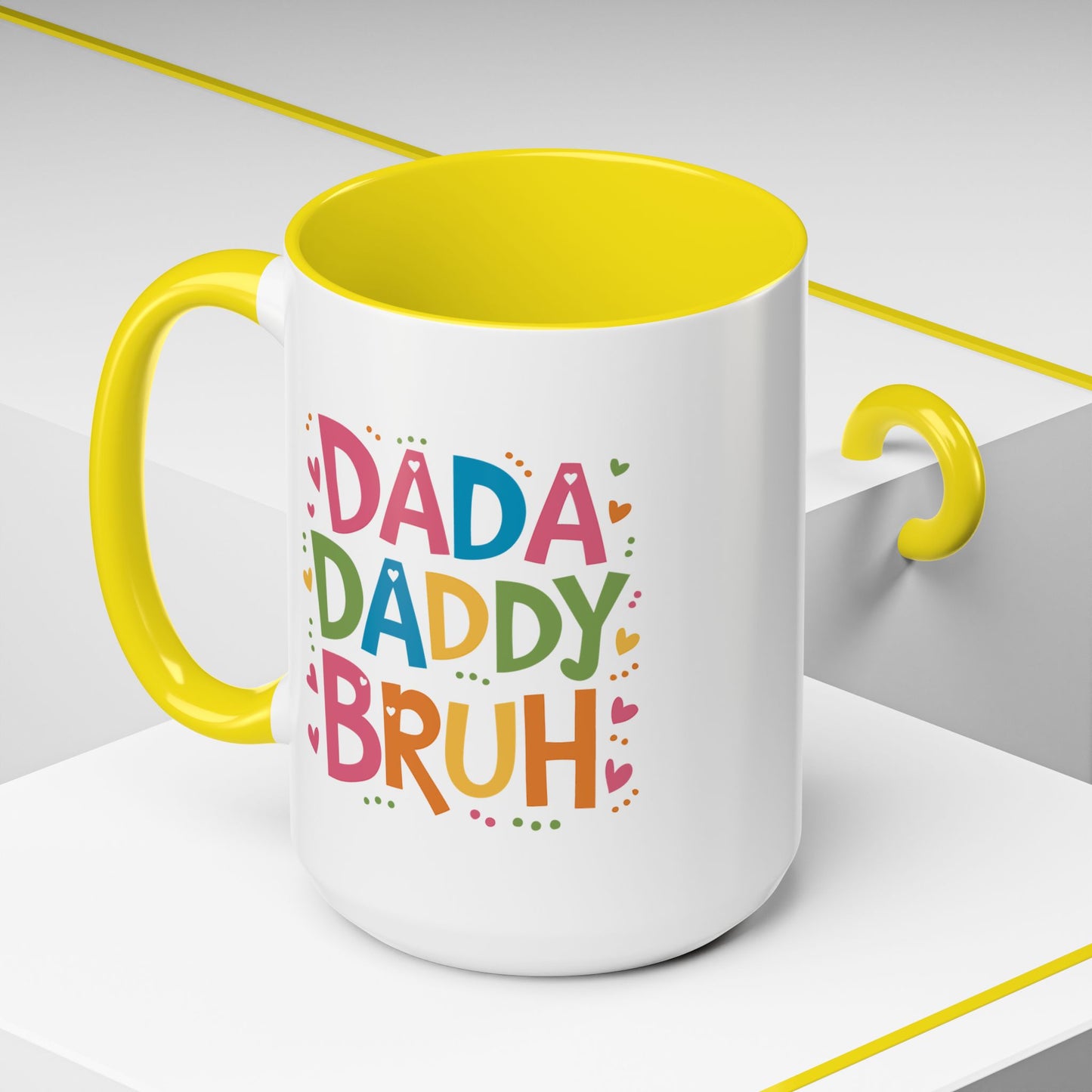 Father's Day Mug - Dada Daddy Dad Bruh