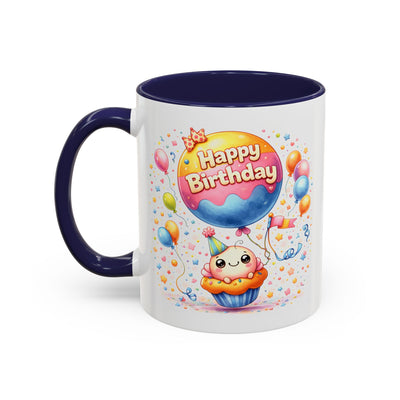 Birthday Mug - Cupcake Balloon