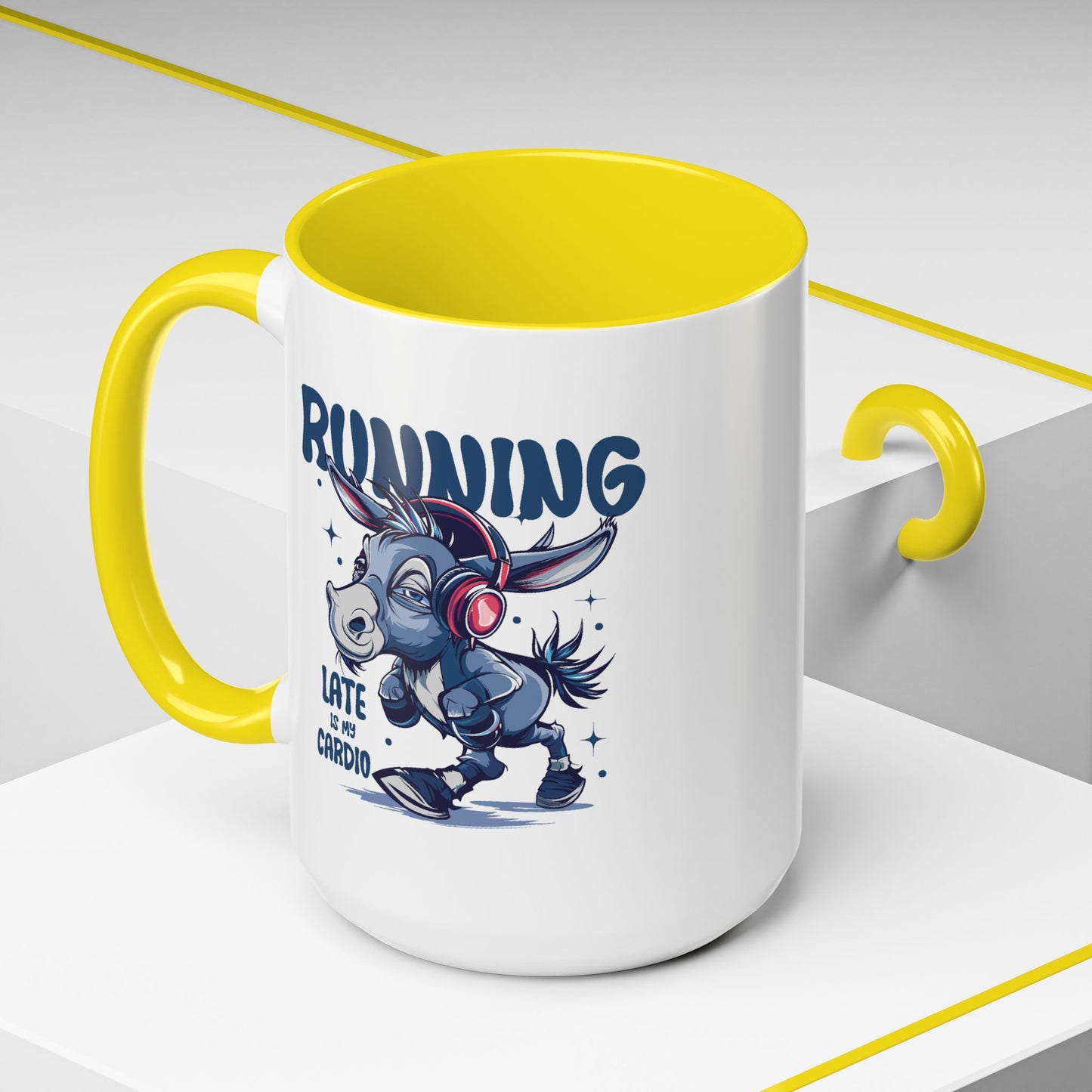 Humor Mug - Running Late is My Cardio