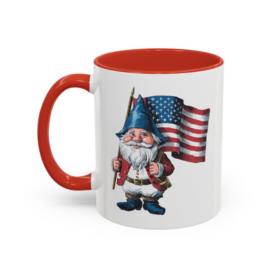 4th of July Mug - American Gnome 4