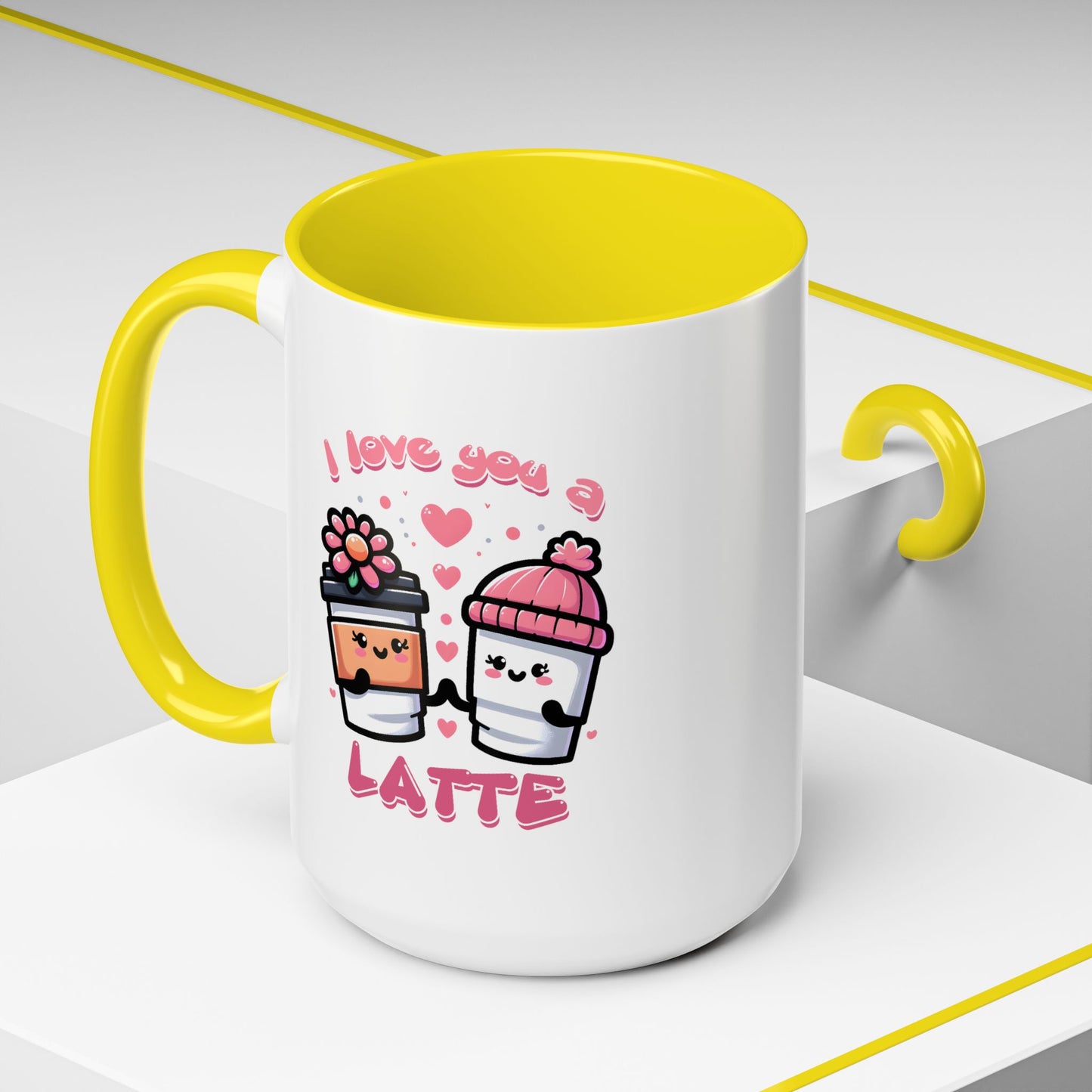 Valentine's Day Mug - I Love You A Latte Cute