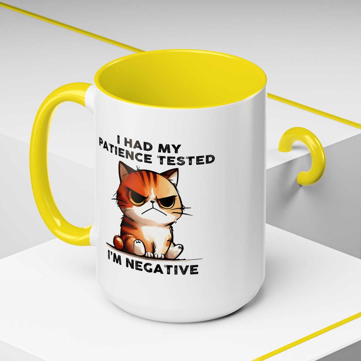 Humor Mug - I Had My Patience Tested Cat