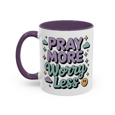 Motivation Mug - Pray More Worry Less
