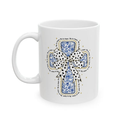 Easter Mug - Cross He Is Risen