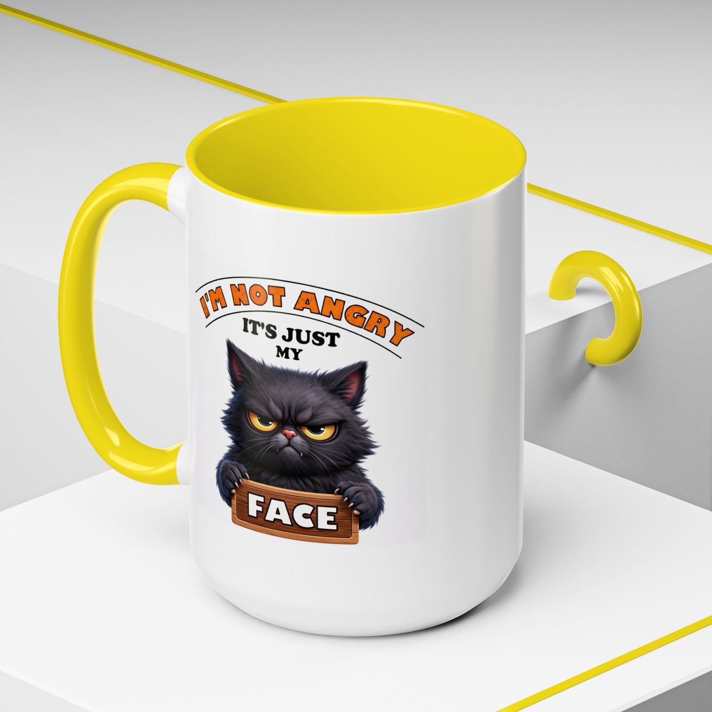 Humor Mug - I'm Not Angry It's Just My Face