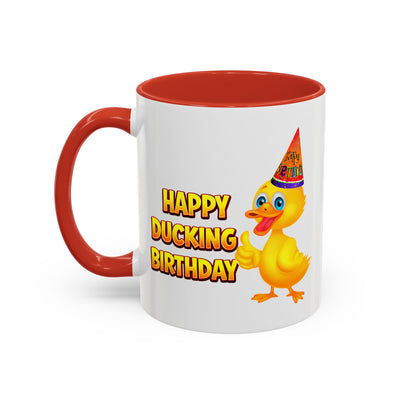 Birthday Mug - Happy Ducking Birthday
