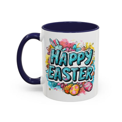 Easter Mug - Happy Easter Blue