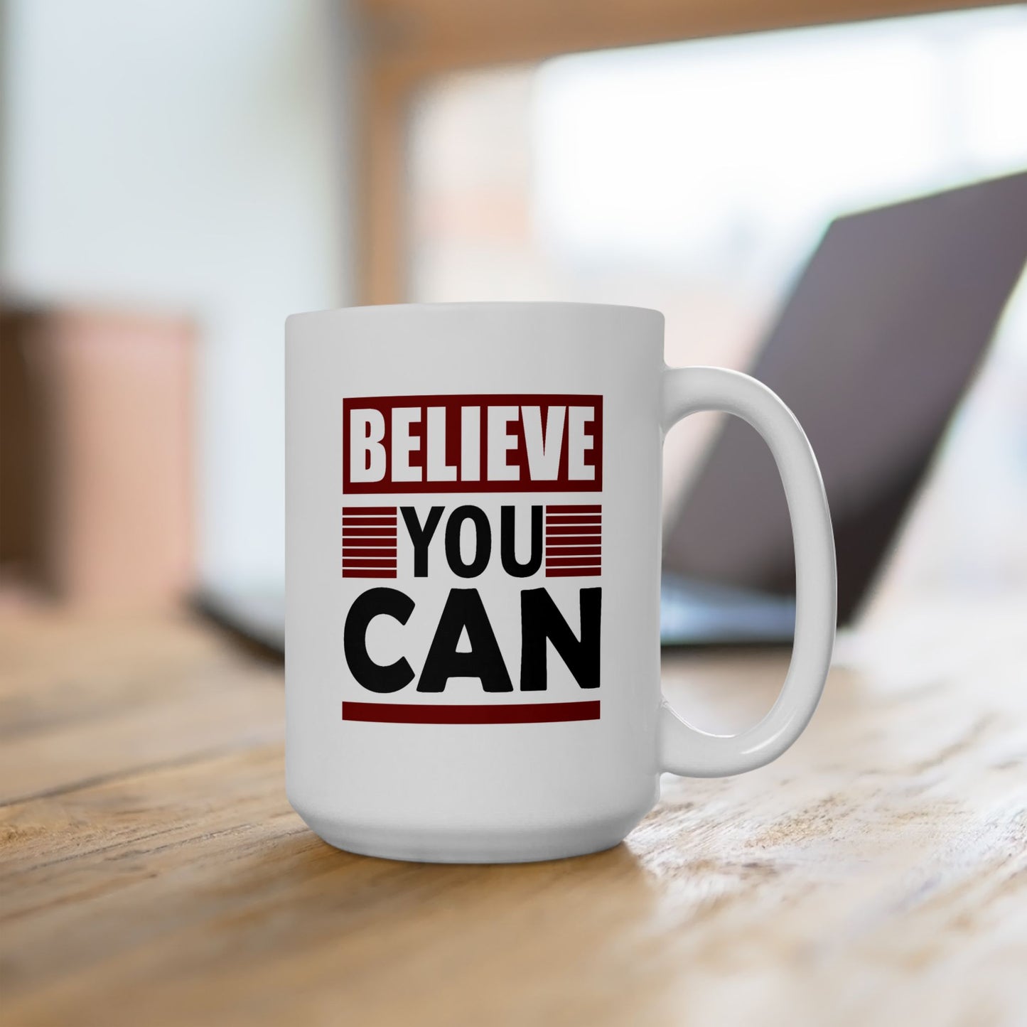 Motivation Mug - Believe You Can Messsage