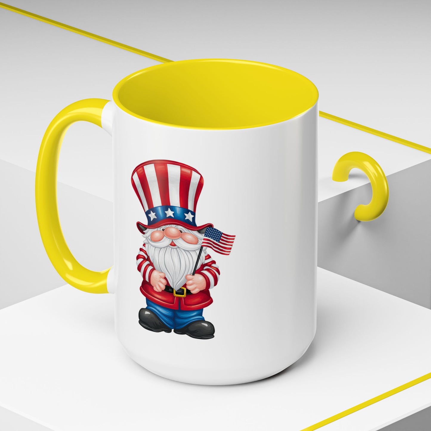 4th of July Mug - American Gnome 11