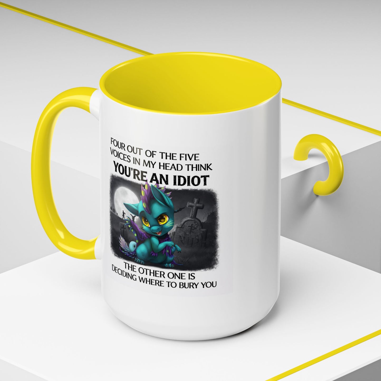 Humor Mug - Five Voices