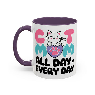 Animal Mug - Cat Mom All Day