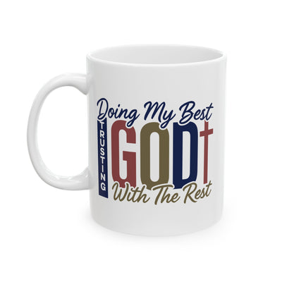 Religious Mug - Doing My best