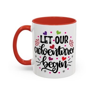 Adventure Mug - Let Our Adventure Begin