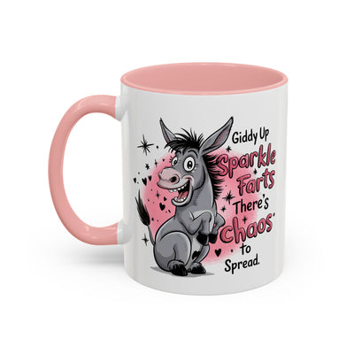 Humor Mug - Giddy Up Sparkle Farts