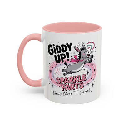 Humor Mug - Giddy Up Sparkle Farts