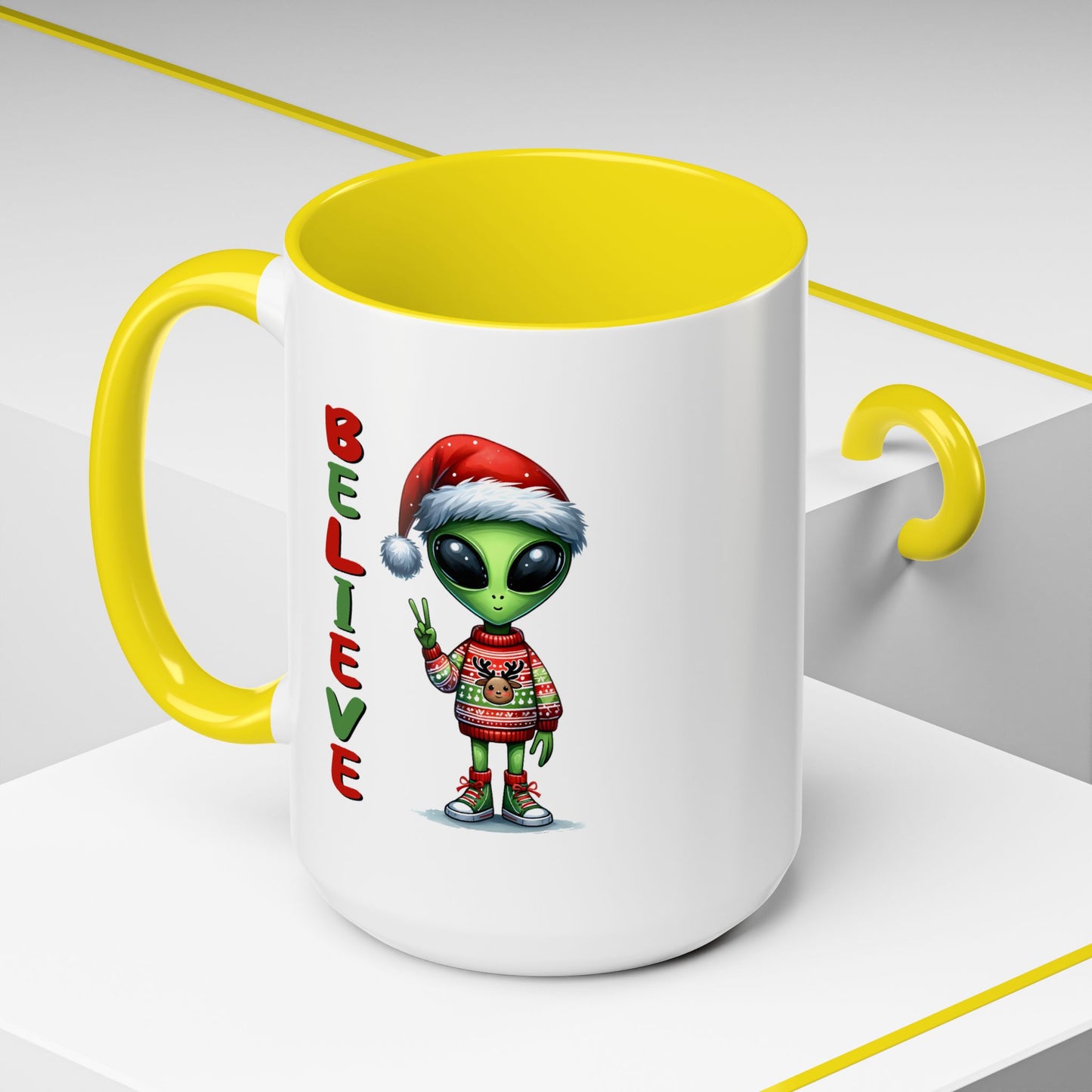 Alien Mug - Christmas Alien