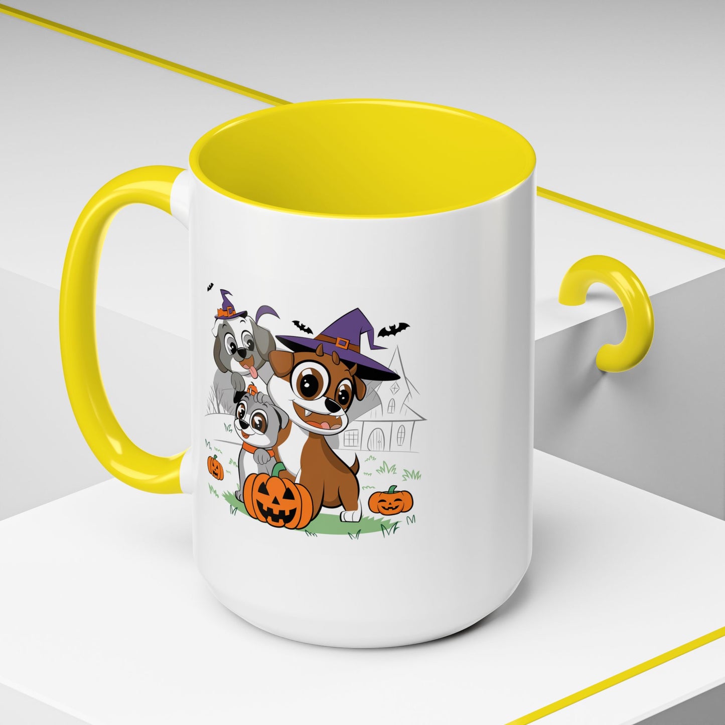 Halloween Mug - Three Puppies