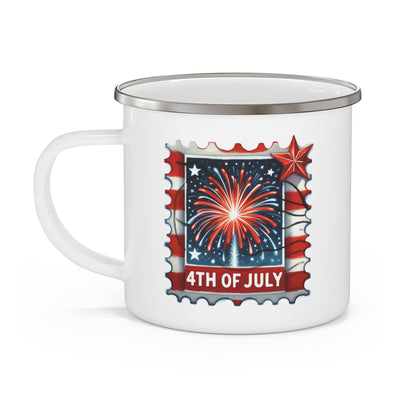 4th of July Mug - 4th of July Stamp