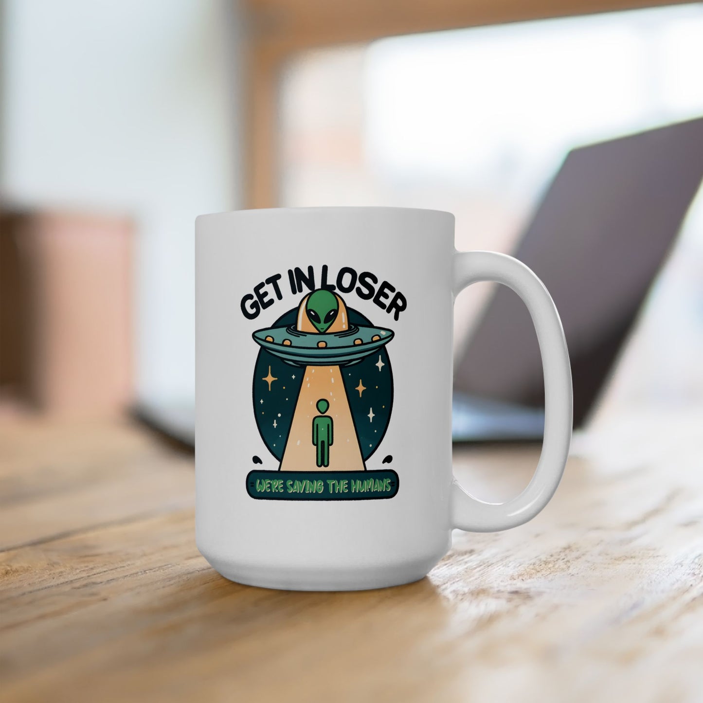 Alien Mug - Get In Loser