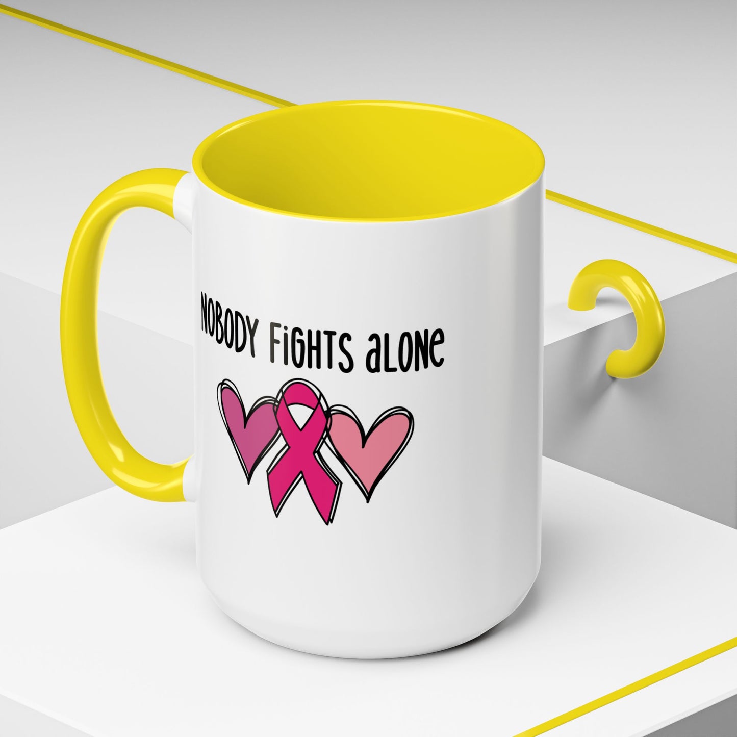 Support Mug - Nobody Fights Alone