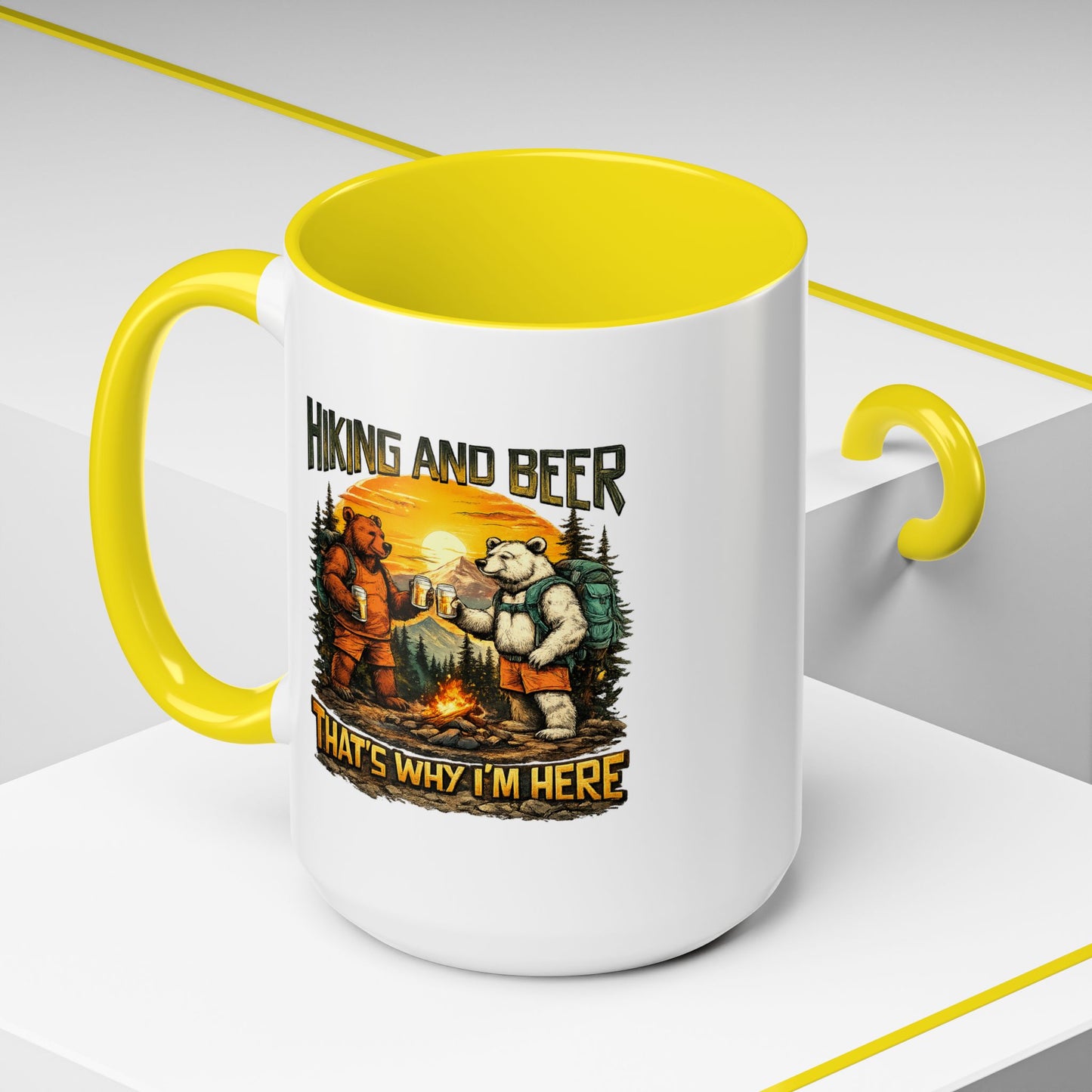 Humor Mug - Hiking and Beer
