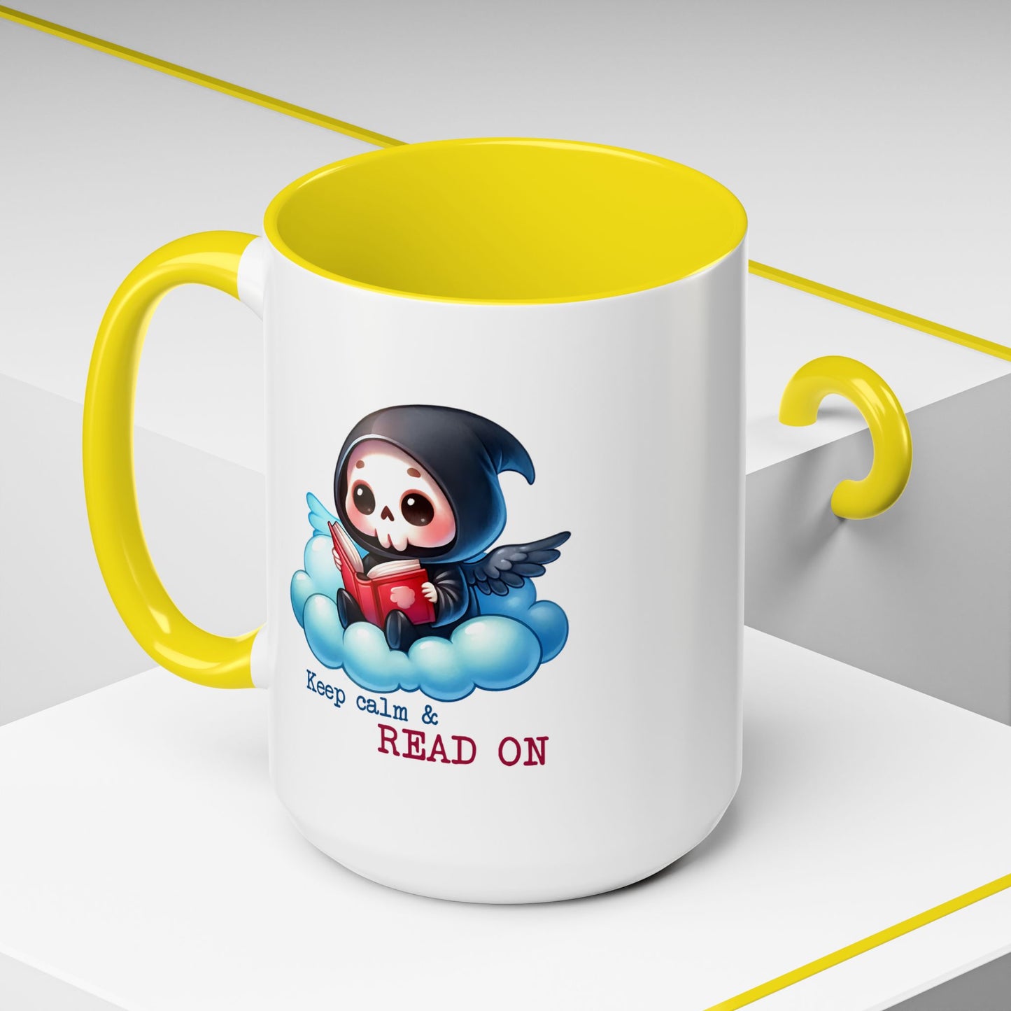Wellness Mug - Keep Calm And Read On