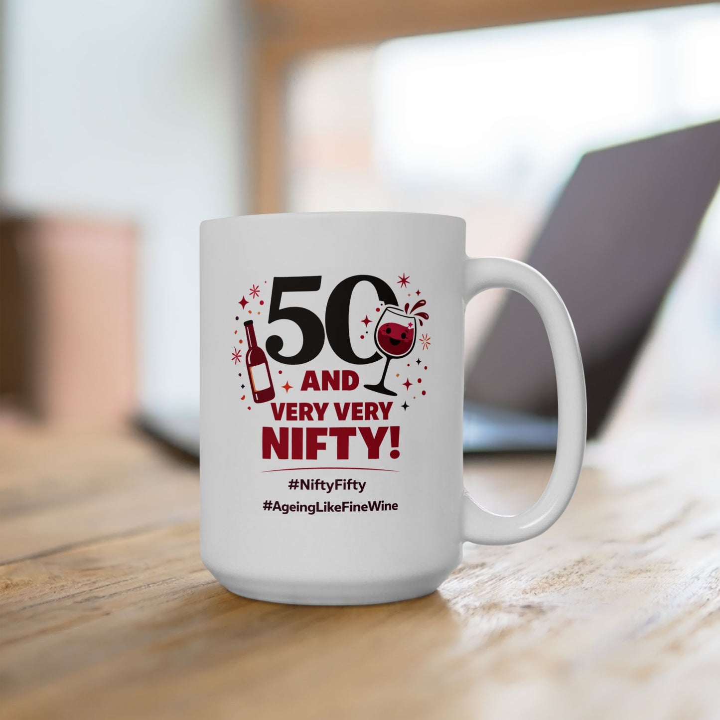 Birthday Mug - 50 and Very Very Nifty