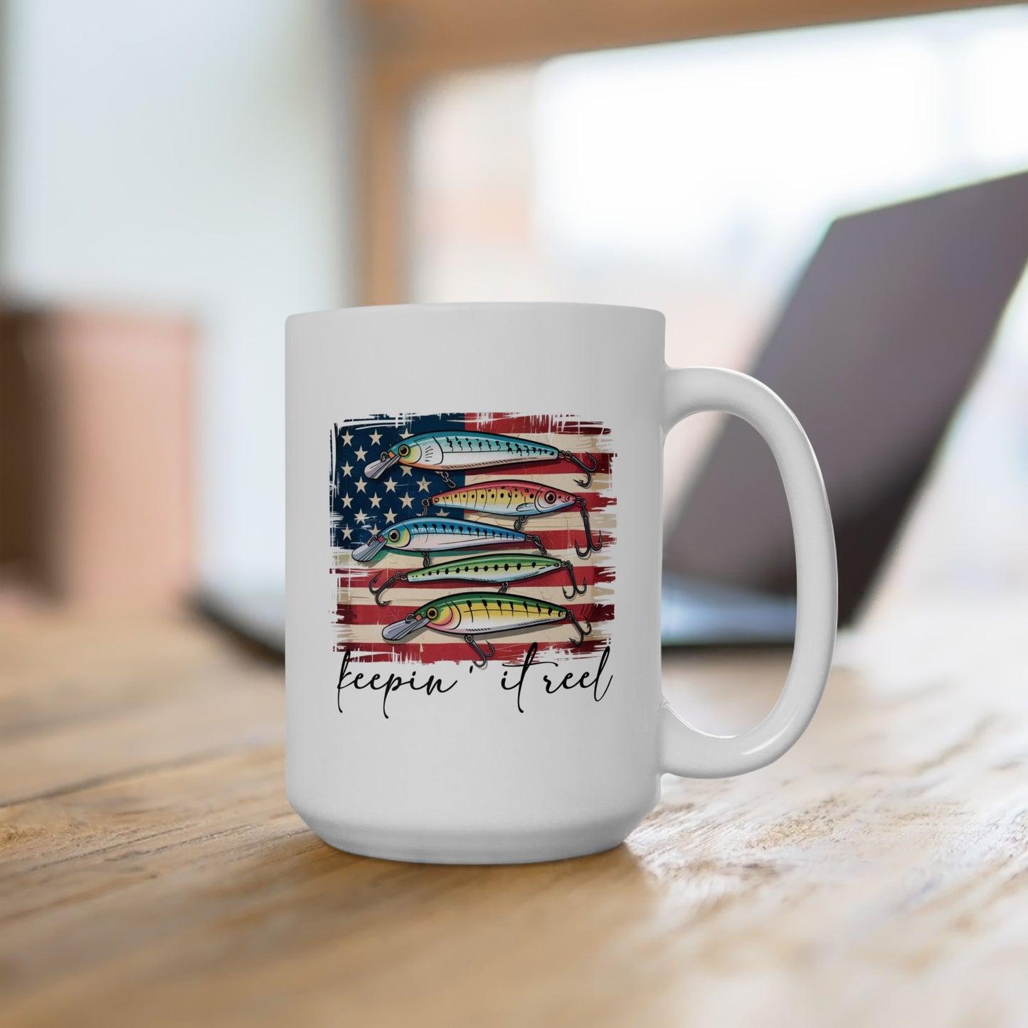4th of July Mug - Keepin' It Reel