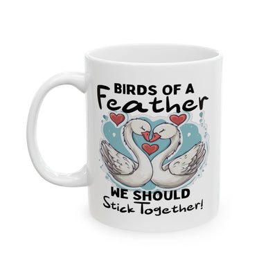 Anniversary Mug - Birds Of A Feather