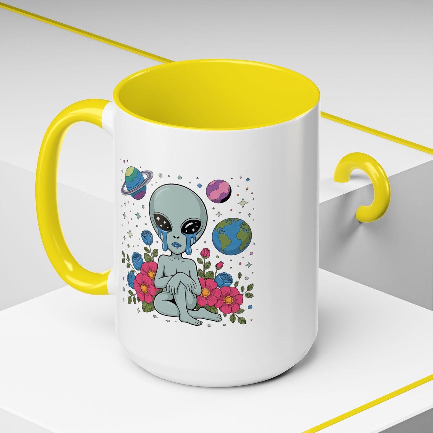 Alien Mug - Crying Alien