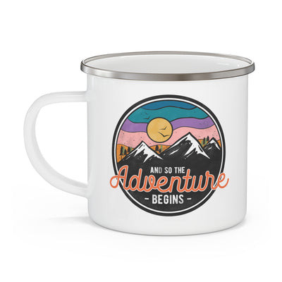 Adventure Mug - And So The Adventure Begins