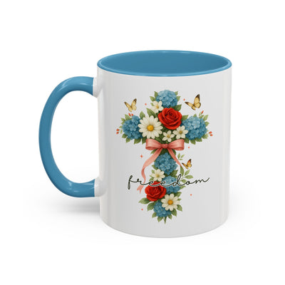 4th of July Mug - Freedom Cross