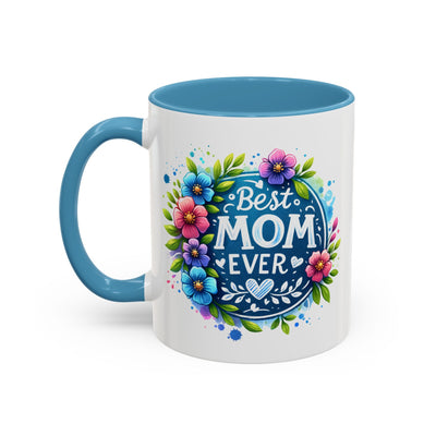 Mother's Day Mug - Best Mom Ever Floral
