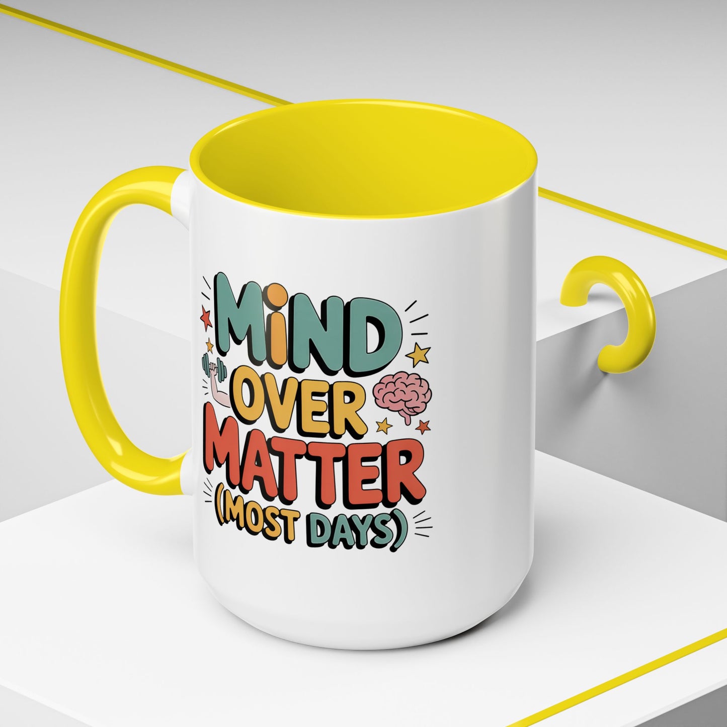 Wellness Mug - Mind Over Matter Graphic