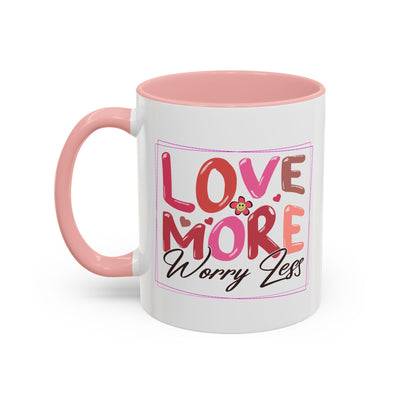 Wellness Mug - Love More Worry Less Frame