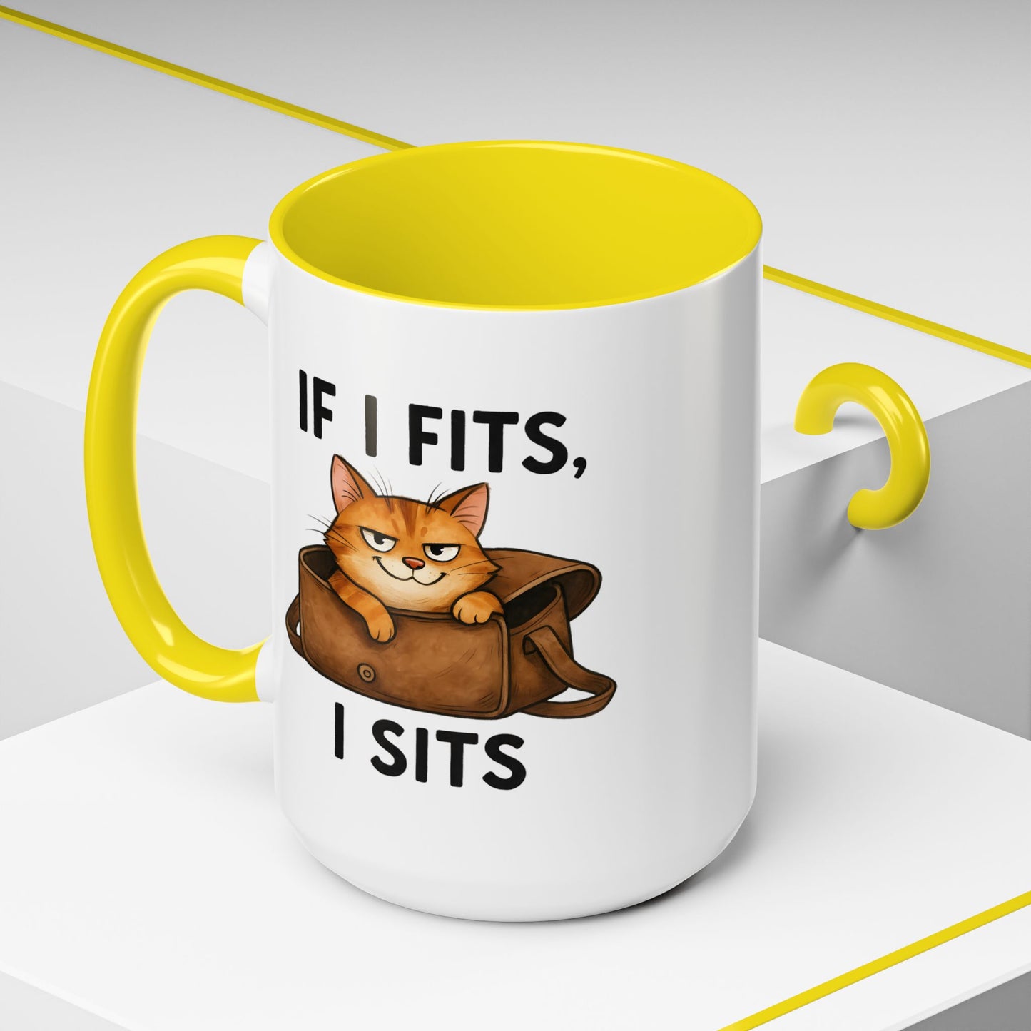 Animal Mug - If I Fits I Sits