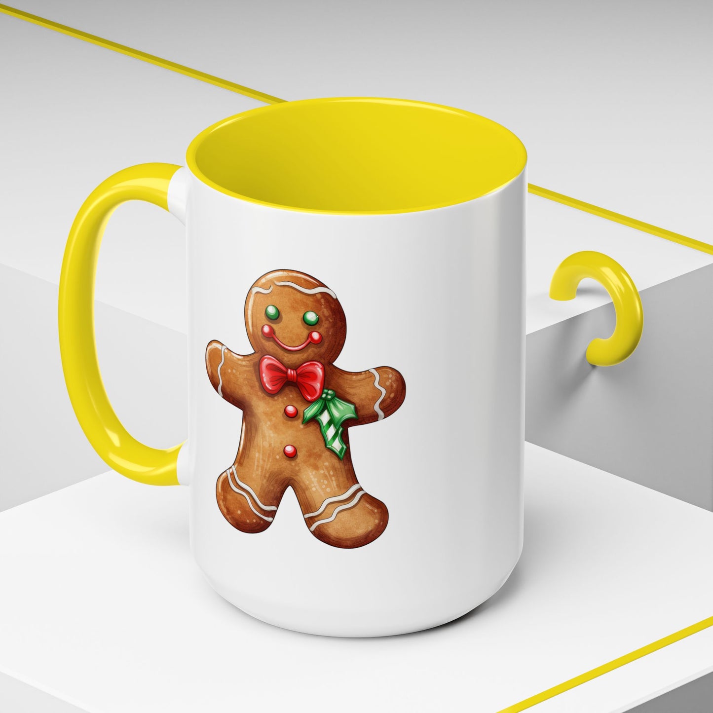 Christmas Mug - Smiling Gingerbread Man 2