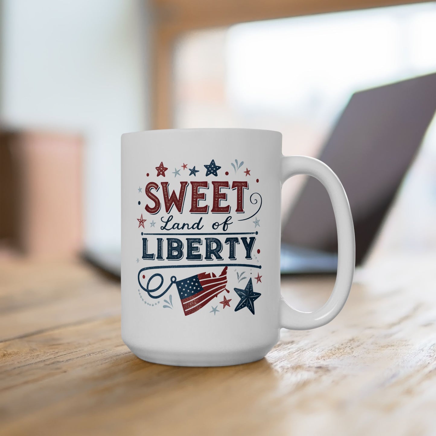 4th of July Mug - Sweet Land of Liberty