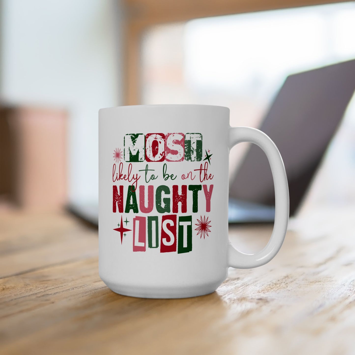 Adult Mug - Most Likely To Be On The Naughty List