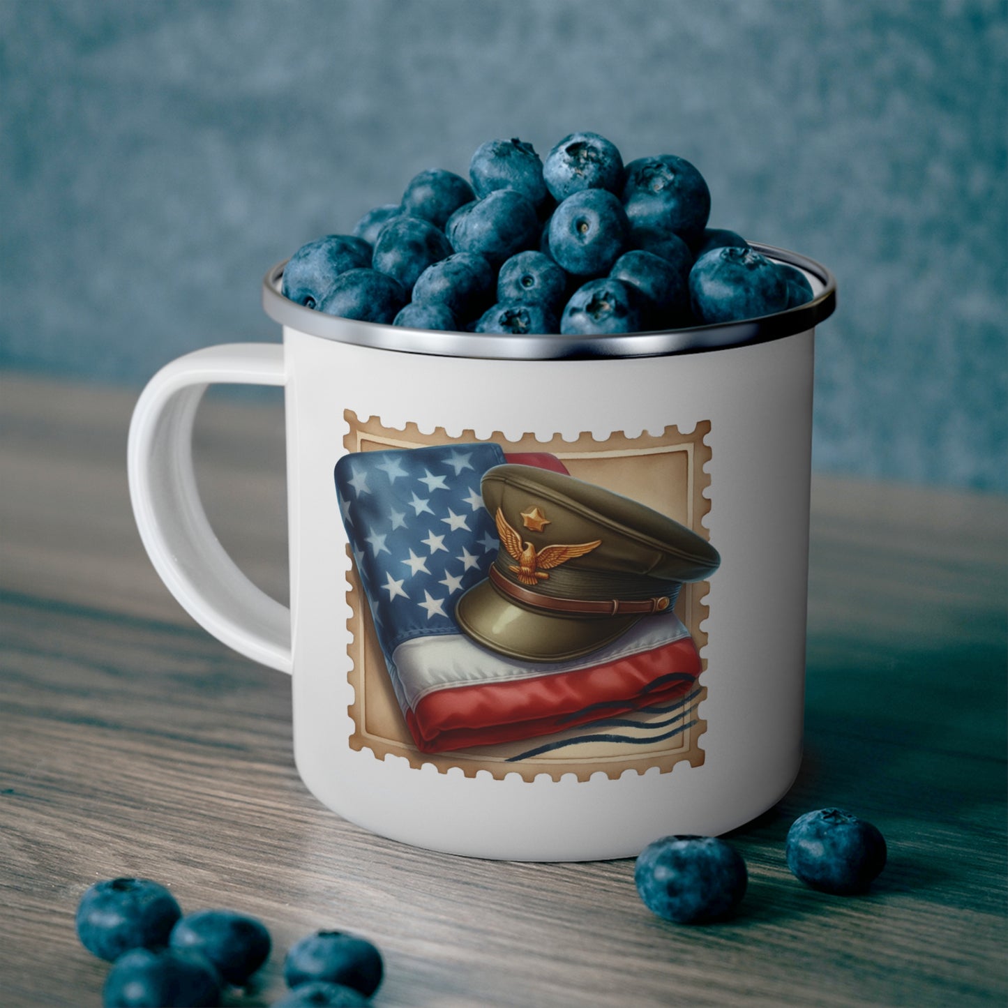 4th of July Mug - Honoring Service Stamp