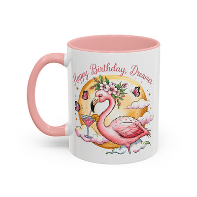 Birthday Mug - Pink Flamingo