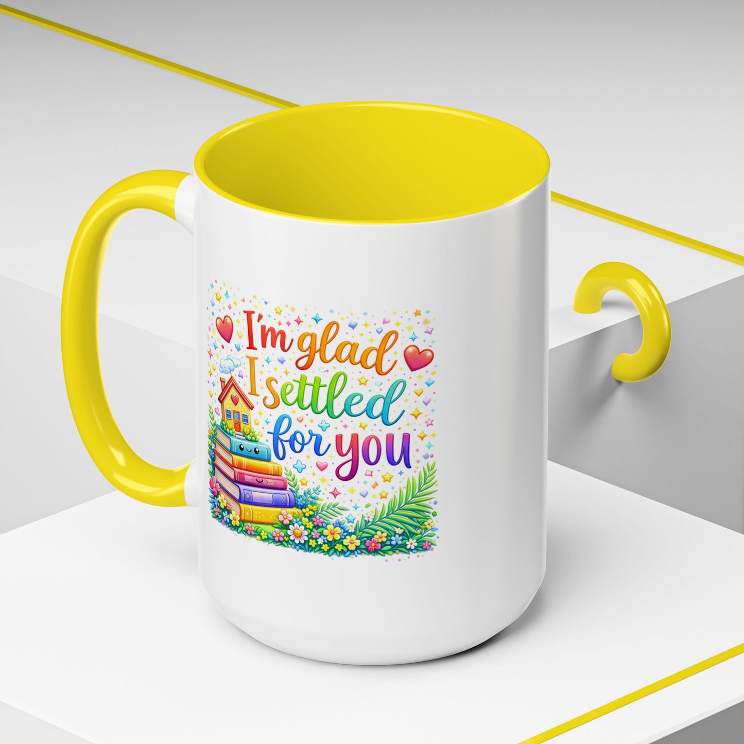 Anniversary Mug - I'm Glad I Settled For You