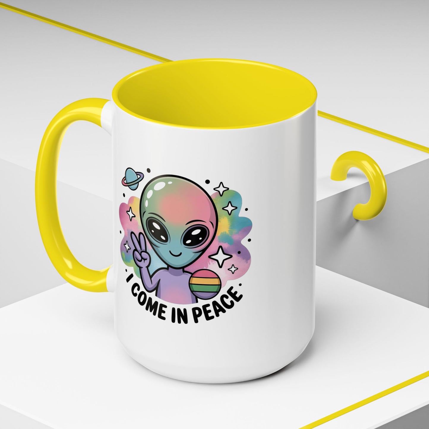 Alien Mug - I Come In Peace