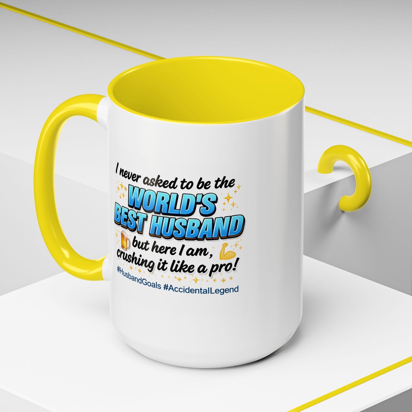 Anniversary Mug - I Never Asked To Be The World's Best Husband