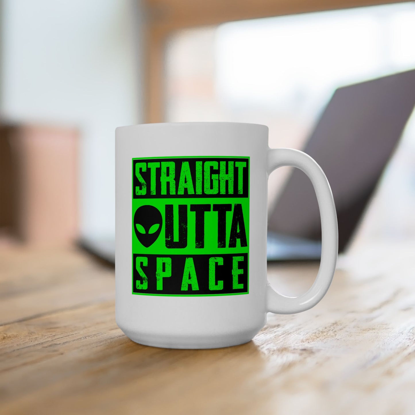 Alien Mug - Straight Outta Space