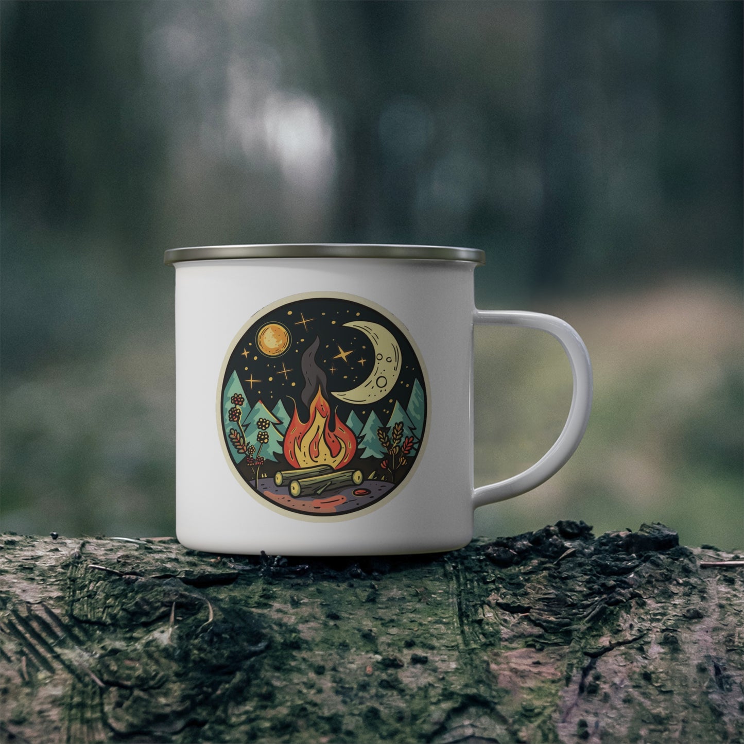 Adventure Mug - Nightime Campfire