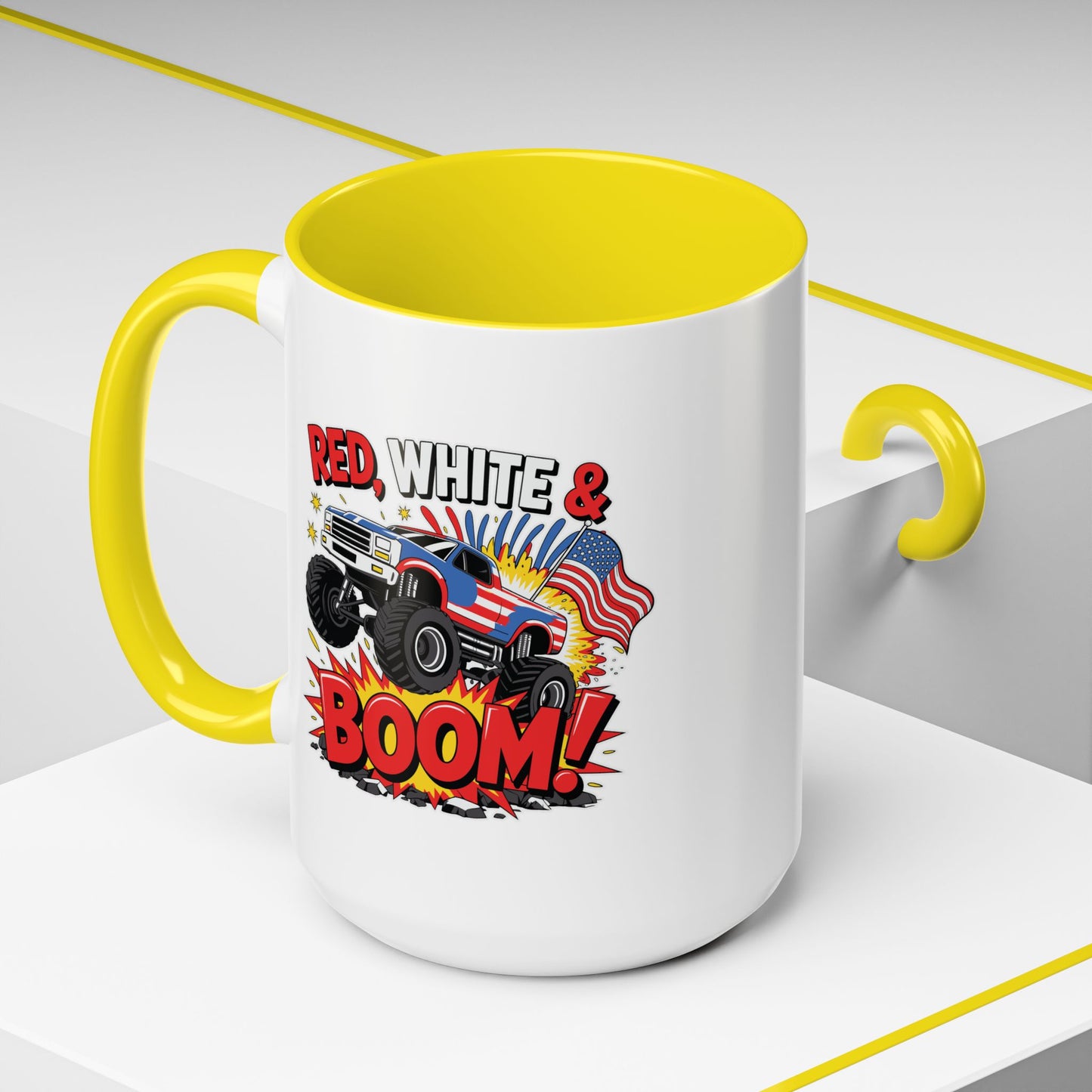 4th of July Mug - Red White & Boom!